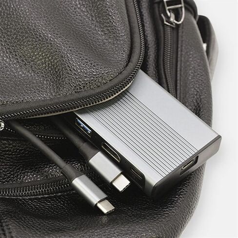 1000M LAN 10Gbps USB C HUB Type C 3.1 to M.2 NVME NGFF 4K 30Hz USB Expander Computer Accessories for (D 120mm*52mm*15mm) in Kuwait
