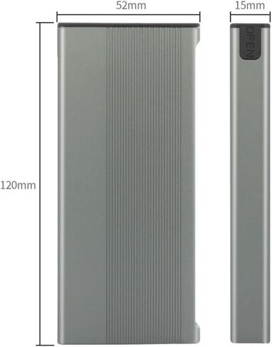 1000M LAN 10Gbps USB C HUB Type C 3.1 to M.2 NVME NGFF 4K 30Hz USB Expander Computer Accessories for (D 120mm*52mm*15mm) in Kuwait