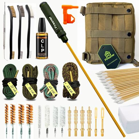 Handgun&Pistol Cleaning Kit for 9mm, .22, .380, .40, .45Cal with Ripcord in Kuwait