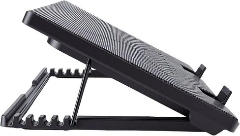 Cryfokt Laptop Cooling pad with 5 Quiet Fans, Height Stand for 12-17 inch in Kuwait