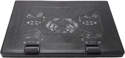 Cryfokt Laptop Cooling pad with 5 Quiet Fans, Height Stand for 12-17 inch in Kuwait