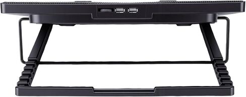 Cryfokt Laptop Cooling pad with 5 Quiet Fans, Height Stand for 12-17 inch in Kuwait