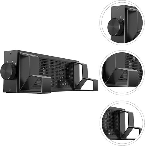 RGB Laptop Cooler Rack Adjustable Three Speed Aluminum Notebook Stand in Kuwait