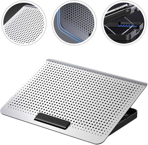 Laptop Radiator Exhaust Fan 5v Dc Aluminium Alloy Silver in Kuwait