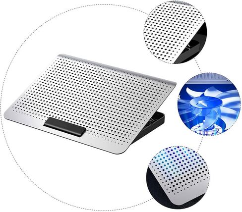 Laptop Radiator Exhaust Fan 5v Dc Aluminium Alloy Silver in Kuwait