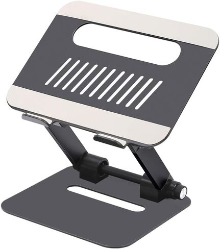 Folding Laptop Stand Aluminum Alloy Adjustable Heat Dissipation Base in Kuwait