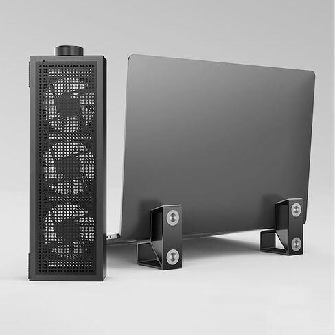 Laptop Cooler Stand with Three-Speed RGB Cooling for Notebook Use in Kuwait