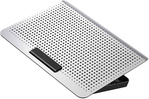 Adjustable Laptop Cooler Stand with 7-Level Height, Aluminum Alloy in Kuwait