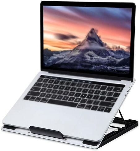 Laptop Heat Sink Base Computer Air-Cooled Metal Bracket Silent in Kuwait