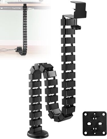 Desk Vertebrae Cable Management Spine Kit Fit for Sit Stand Desk in Kuwait