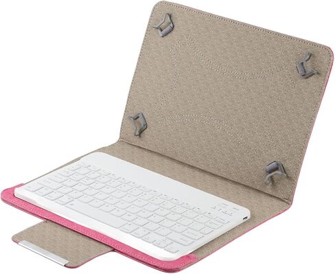 CHICIRIS Tablet Keyboard with PU Leather Case, 10in Bluetooth for iOS in Kuwait