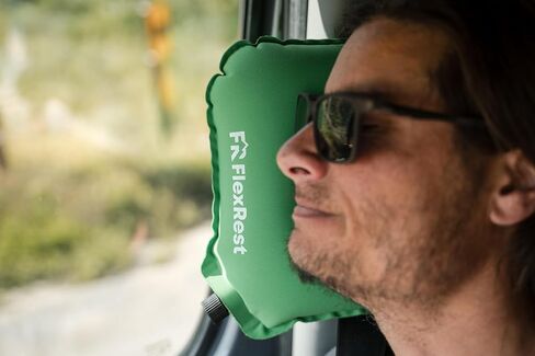 Elevate Inflatable Pillow | Lightweight Design for Backpacking and Travel | Kelly Green in Kuwait