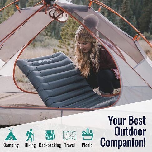 TREKOLOGY UL80 Camping Mat, Inflatable Hammock Sleeping Pad in Kuwait