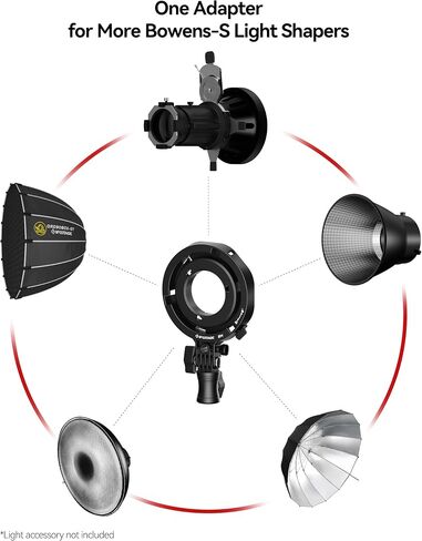 IFOOTAGE Bowen Adapter,S-Type Holder Bracket Mounting in Kuwait