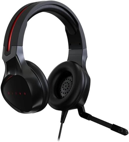 Acer Nitro Gaming Headset, Flexible Mic, Adjustable Headband (W820–Renewed) in Kuwait