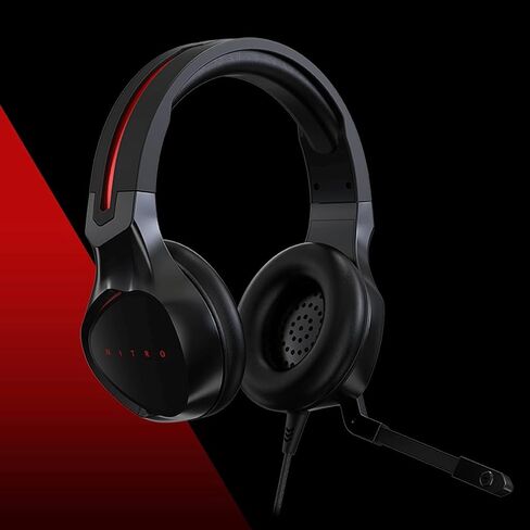 Acer Nitro Gaming Headset, Flexible Mic, Adjustable Headband (W820–Renewed) in Kuwait