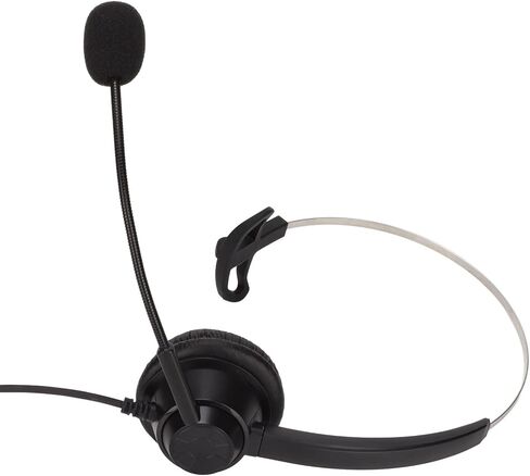 H360 2.5 Business Headset, Computer Headphones with Noise Cancelling Mic for Call Center Office in Kuwait