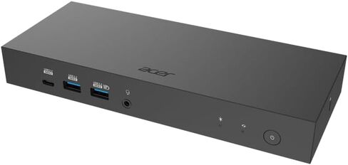 Acer Universal Dock U33 | Triple Display Docking Station | Supports up to 3840 x 2160 | USB Type-C & USB Ports | Windows & ChromeOS Compatible | Enhance Productivity with Multi-Monitor Support in Kuwait
