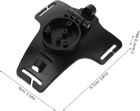 Black Plastic Headlamp Bracket Holder with 14.5mm Inner Pitch Row in Kuwait