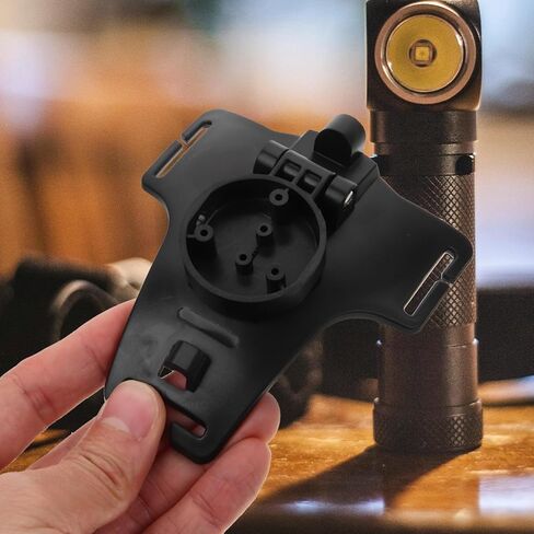 Black Plastic Headlamp Bracket Holder with 14.5mm Inner Pitch Row in Kuwait
