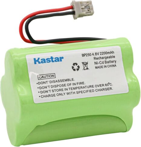 Kastar 3Pack 4.8V 2200mAh Battery Replacement for Uniden Bearcat Sportcat BC-245, BC245XLT, UBC245XLT, BC246XLT, BC250, BC-250, BC250D, BC296, BC296D, SC-140, SC140, SC140B, SC-150, SC150, SC150B in Saudi Arabia