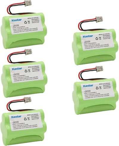 Kastar 3Pack 4.8V 2200mAh Battery Replacement for Uniden Bearcat Sportcat BC-245, BC245XLT, UBC245XLT, BC246XLT, BC250, BC-250, BC250D, BC296, BC296D, SC-140, SC140, SC140B, SC-150, SC150, SC150B in Saudi Arabia