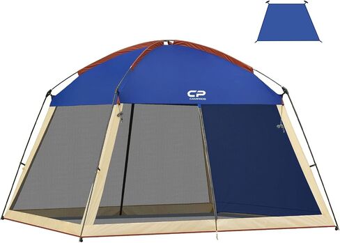 CAMPROS CP Screen House Tent 13 x 13 Ft Screened Mesh Net Wall Canopy in Kuwait