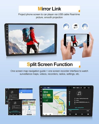 for Volkswagen Beetle 2002-2010 Android 15 Car Radio, Wireless Carpaly&Android Auto, 2G+64G, 7 Inch IPS Touch Screen with Bluetooth/FM Stereo/WiFi/GPS Navi+SWC in Kuwait