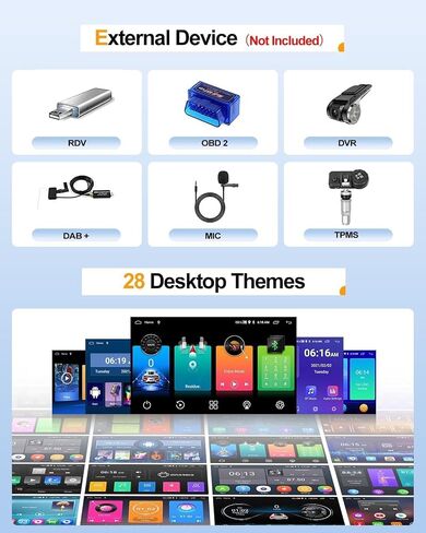 for Volkswagen Beetle 2002-2010 Android 15 Car Radio, Wireless Carpaly&Android Auto, 2G+64G, 7 Inch IPS Touch Screen with Bluetooth/FM Stereo/WiFi/GPS Navi+SWC in Kuwait