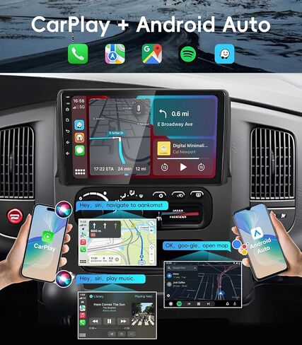 4G+64GB Android 13 Car Radio Stereo for Dodge RAM 1500 2500 3500 2002-2005 in Kuwait