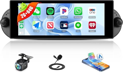 for VW Beetle 2002-2010 Android 15 Car Radio Wireless Carpaly & Android Auto 7 Inch IPS 2G+64G Touch Screen with Bluetooth FM Stereo WiFi GPS Navi SWC+AHD Backup Camera in Kuwait