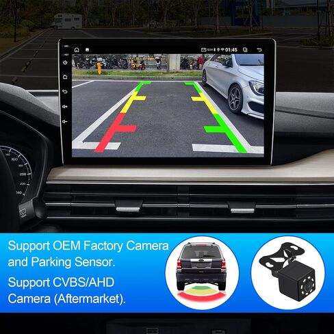 4Core+64G 9-inch Android 14 Car Stereo for Ford Mustang 2015-2020 IPS Touchscreen Screen Car Radio with Carplay & Android Auto Support Backup Camera GPS FM Navi BT SWC in Kuwait