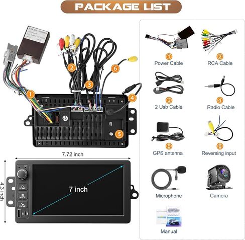 Car Radio Stereo for Chevrolet Silverado Chevy 1500/2500/3500 2003-2006 in Kuwait