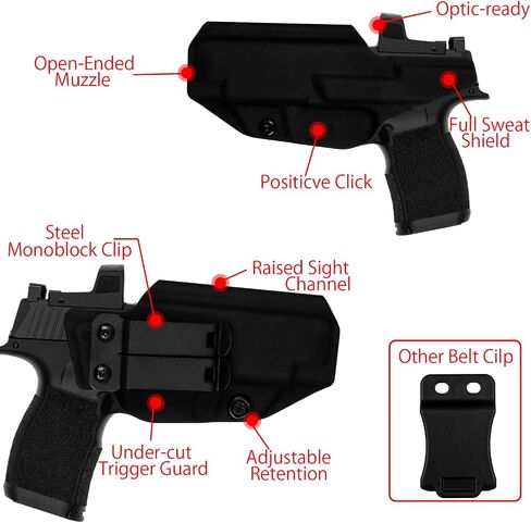 Sig P365XL IWB Optics Holster Right Hand Pistol Holsters & Mag Carrier in Kuwait