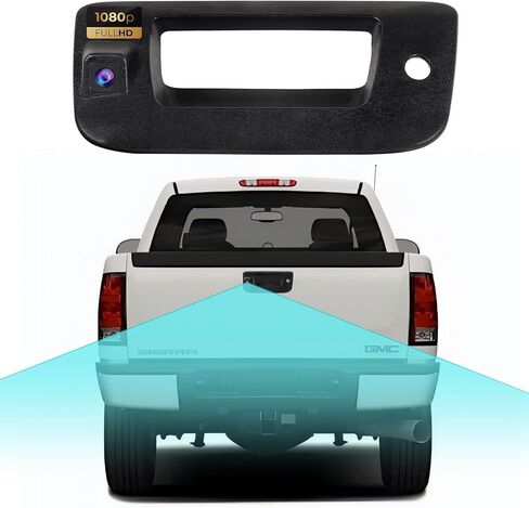 ASURE Tailgate Handle Backup Camera for Chevy Silverado GMC Sierra in Kuwait