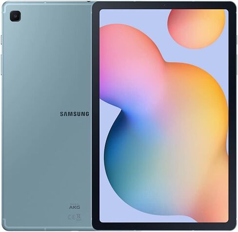 SAMSUNG Galaxy Tab S6 Lite 10.4" 64GB Android Tablet, LCD Screen, S Pen Included, Slim Metal Design, AKG Dual Speakers, 8MP Rear Camera, Long Lasting Battery, US Version, 2022, Angora Blue in Kuwait