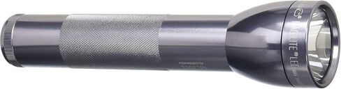 MagLite Battery-Powered LED Flashlight – ML300L 2-Cell D Flashlight with Adjustable Focus, Precise Beam, Long Battery Life, Water-Resistant for Emergency, Outdoor, and Camping in Kuwait