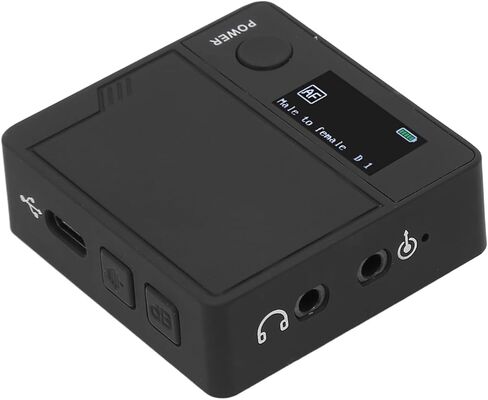 Mini Voice Changer, 4 Real Time Sound Modes Handheld Live Sound Card with Male Female Baby Voice for Android iOS Karaoke in Kuwait