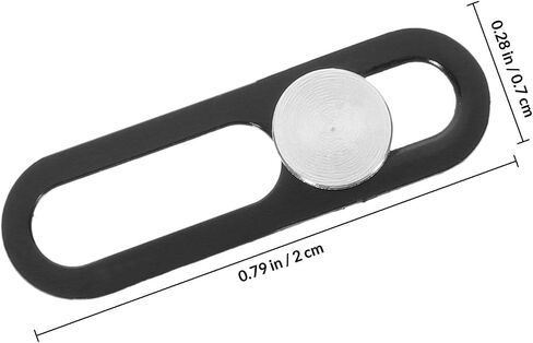2pcs Phone Camera Privacy Cover for Model 15 Black Aluminum Alloy in Kuwait