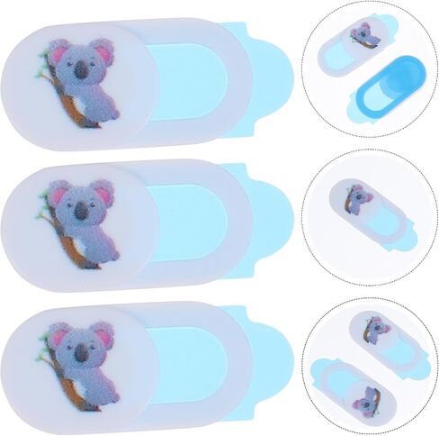 3pcs Koala Pattern Privacy Protection Cover for Tablets and Phones in Kuwait