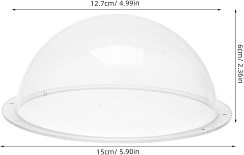 Acrylic Camera Dome Cover Protector Replacement 147mm in Kuwait