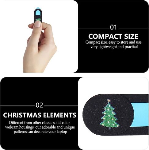 3pcs Webcam Cover Slider for Phone and Pc, Ultra Privacy Protector in Kuwait