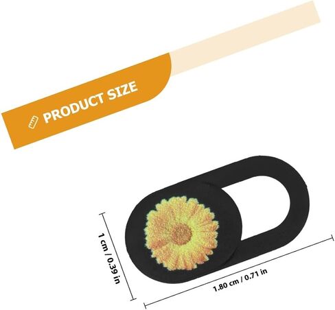 Webcam Cover Slide Privacy 3pcs Flower Pattern for Laptop and Phone in Kuwait