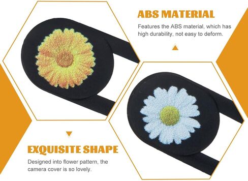 Webcam Cover Slide Privacy 3pcs Flower Pattern for Laptop and Phone in Kuwait