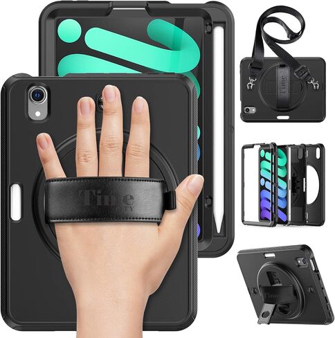 Timecity for iPad mini 6/7 (A17 Pro) Generation Case with Screen Protector in Kuwait