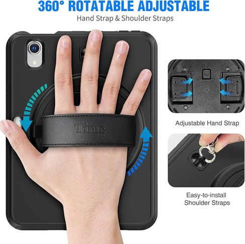 Timecity for iPad mini 6/7 (A17 Pro) Generation Case with Screen Protector in Kuwait