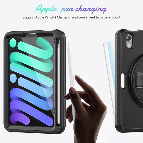 Timecity for iPad mini 6/7 (A17 Pro) Generation Case with Screen Protector in Kuwait