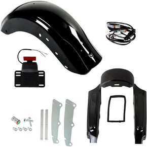 waltyotur Rear Fender System CVO Replacement for Touring Road King Glide Electra 09-13