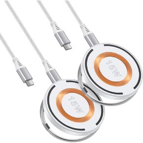Samsung S24 Plus Wireless Charger Fast Charging Pad for Galaxy S24 Ultra/S23/S22/S21,Google Pixel 8a/8Pro/8/7/6/, 15W Magsafe Wireless Charger Android Phone Magnetic Mat for iPhone 15Pro Plus/14/13/12