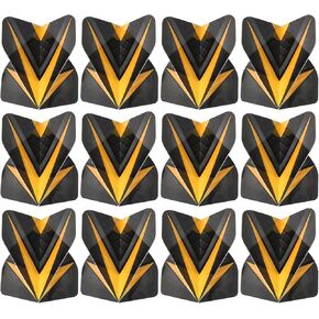 PATIKIL Dart Flights, Standard Darts Accessories Replacement Parts for Soft Tip Steel Tip, V Style